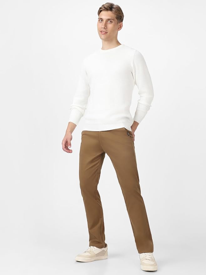 ☀️ Cool Comfort All Summer: Dark Khaki Cotton Pants