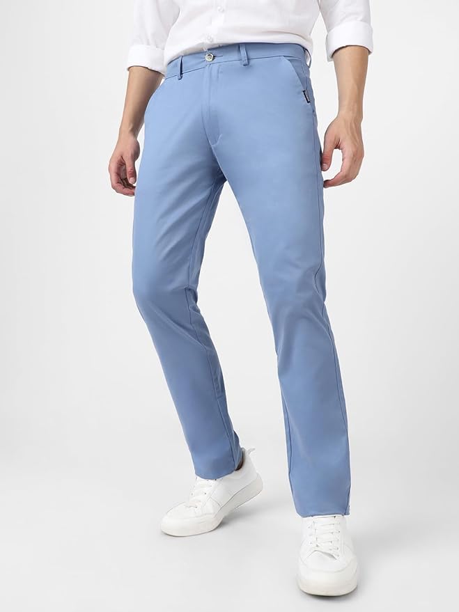 Summer Sky Dreams: Sky Blue Cotton Pants