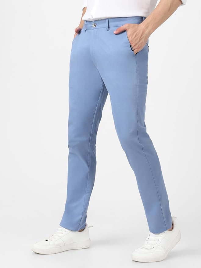 Summer Sky Dreams: Sky Blue Cotton Pants