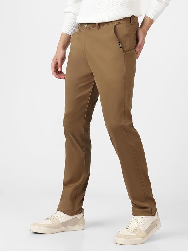 ☀️ Cool Comfort All Summer: Dark Khaki Cotton Pants