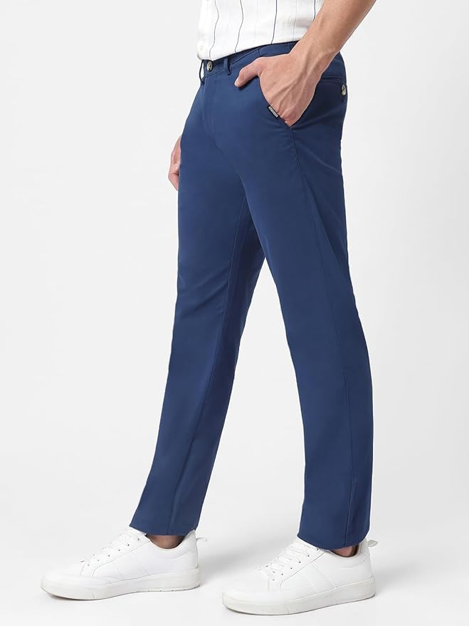 Summer Royalty: Royal Blue Cotton Pants  ☀️