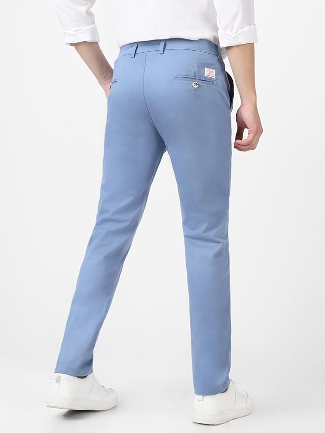 Summer Sky Dreams: Sky Blue Cotton Pants