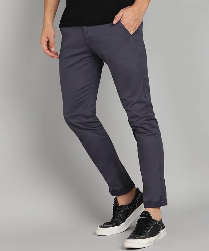 ☁️ Breezy Summer Essential: Dark Grey Cotton Pants