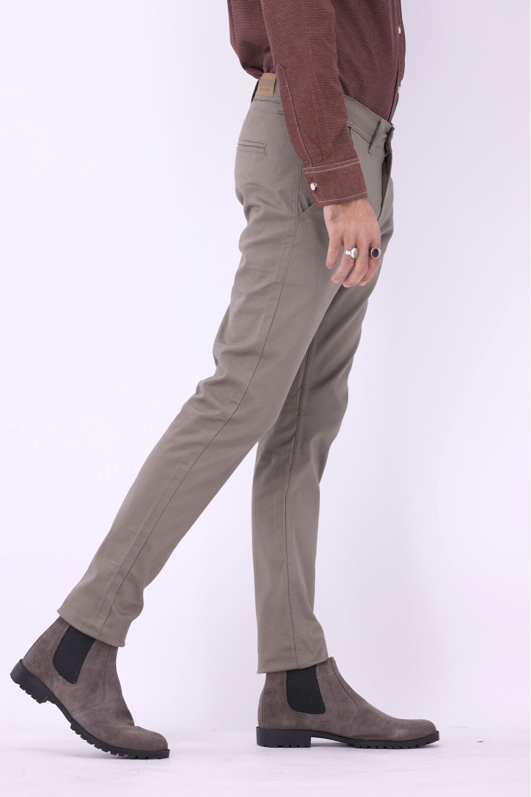 FT Cotton Chinos Pant - Ignite Grey