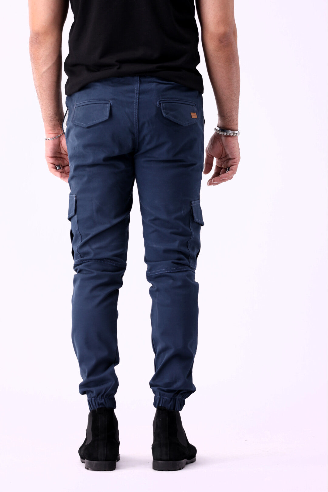 Cargo Six Pocket Trousers for Men - Blue 6 Pocket Cargo Pant